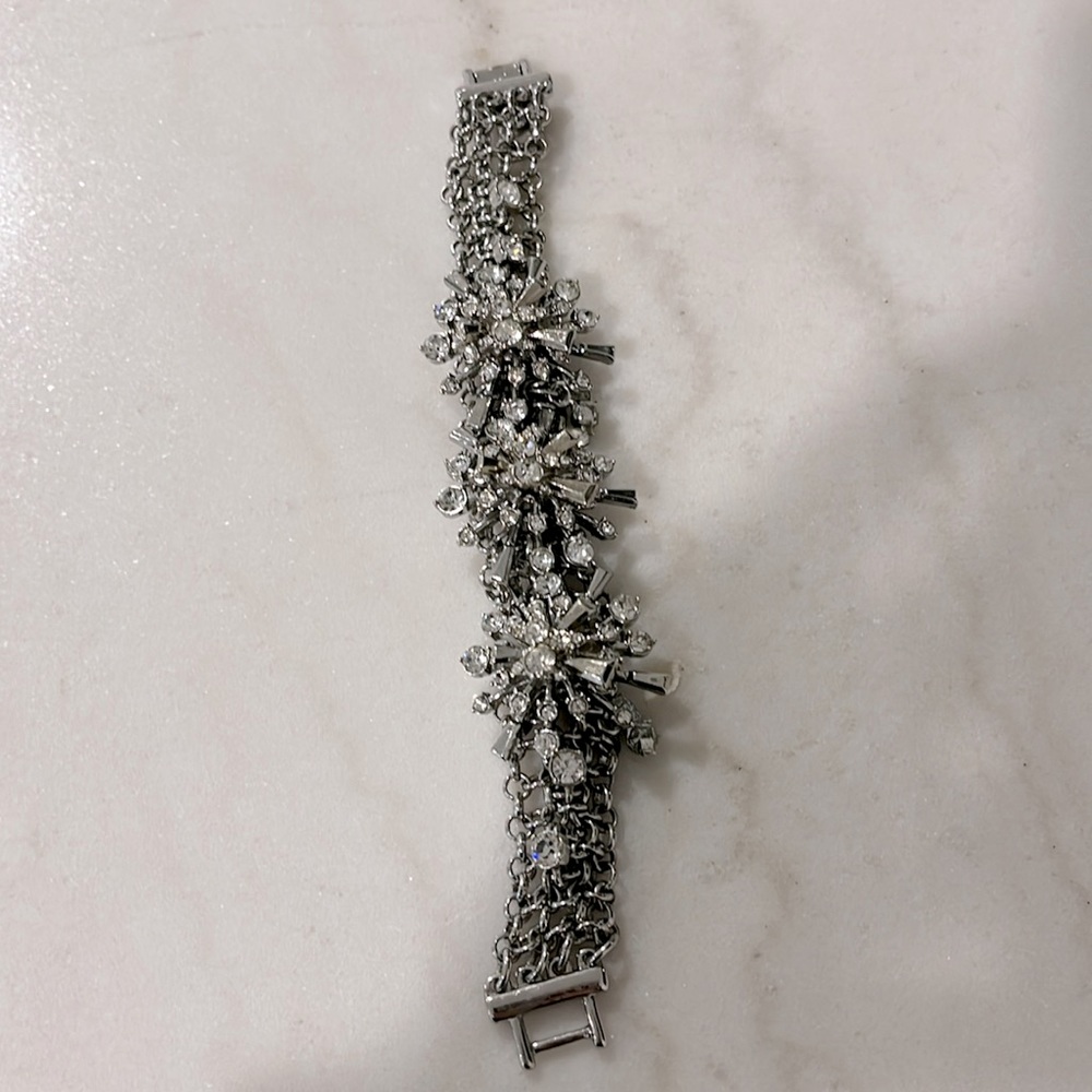 Cubic Zirconia J Crew bracelet